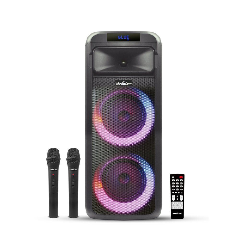 MediaCom MCI Mini Pro DVD Karaoke Player + Wireless Mics price in